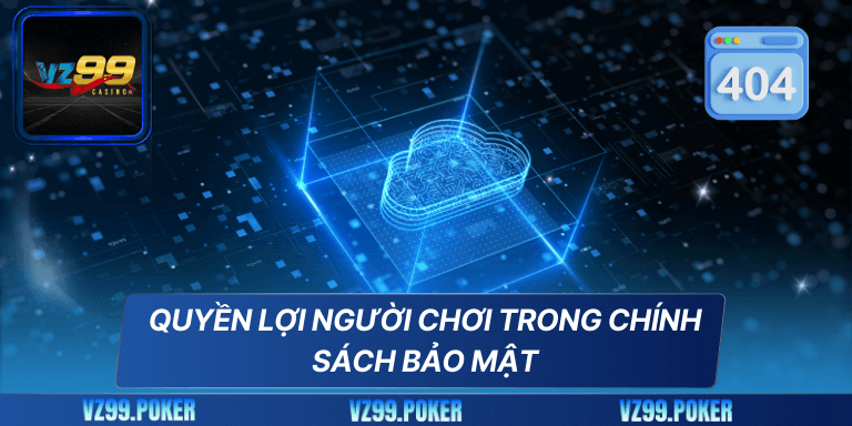 Quyền lợi người chơi trong chính sách bảo mật
