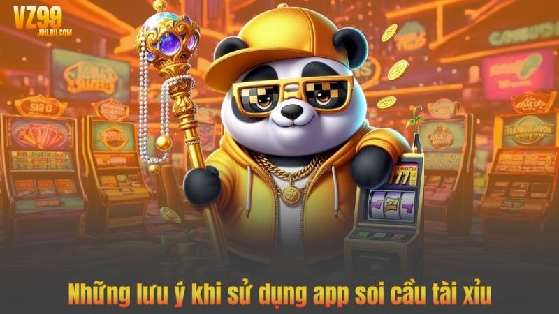 Những lưu ý khi sử dụng app soi cầu tài xỉu